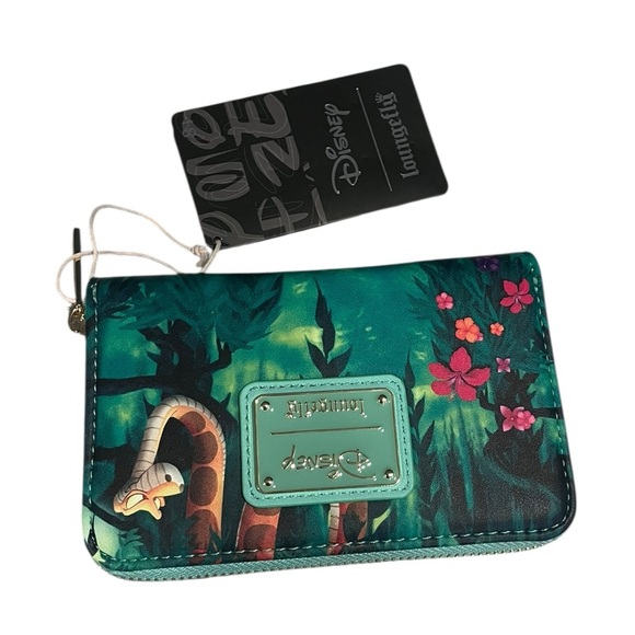 Loungefly Handbags - Loungefly Disney Jungle Book Bare Necessities Zip Around Wallet